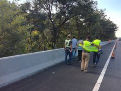 S236博沂線一合同順利通過山東省橋梁檢測中心檢驗(yàn)