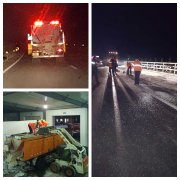  以雪為令，我為平安通行站崗